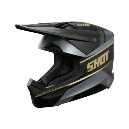 Casque Intégral Shot Furious - Or Mat