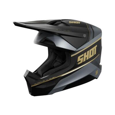 Casco Shot Furious - Oro Opaco