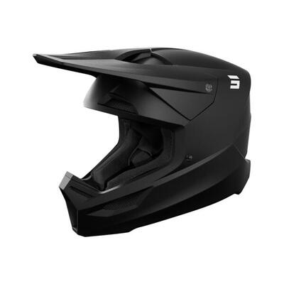 Helm shot furious - zwart mat