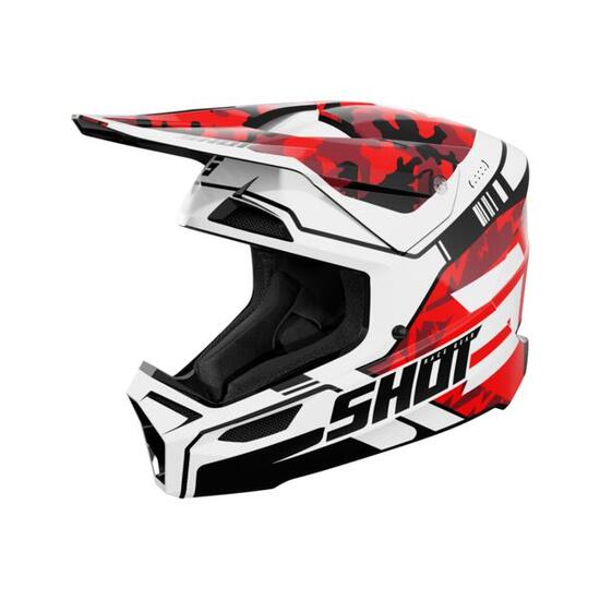 Casco Shot Furious - Rosso Lucido