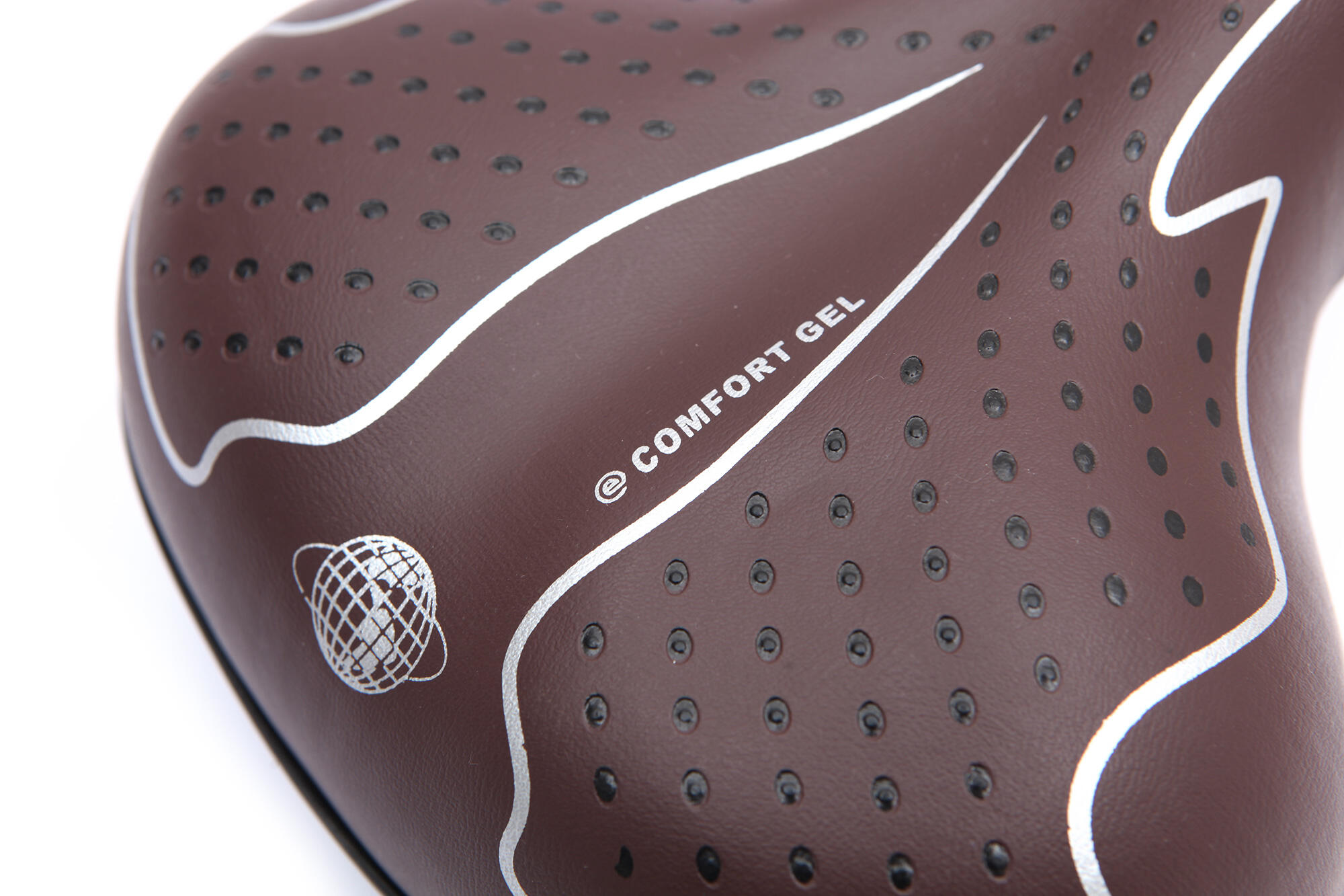 Selle ONYX Dark Brown Confort Gel Élastomère 5/7