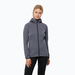Veste de trekking femme Jack Wolfskin Kolbenberg Hooded FZ