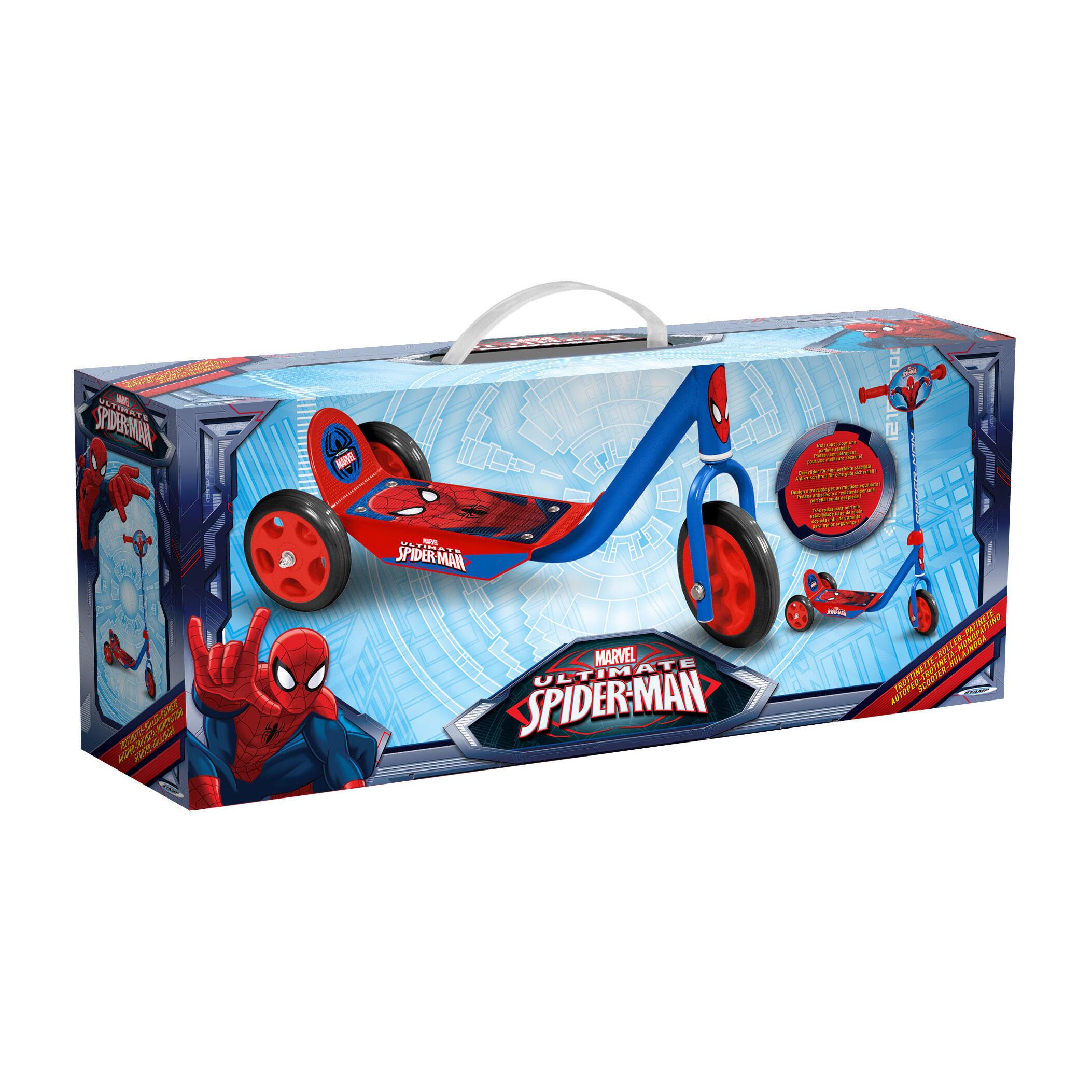 Monopattino per bambini 3 ruote Spider-Man 2/3