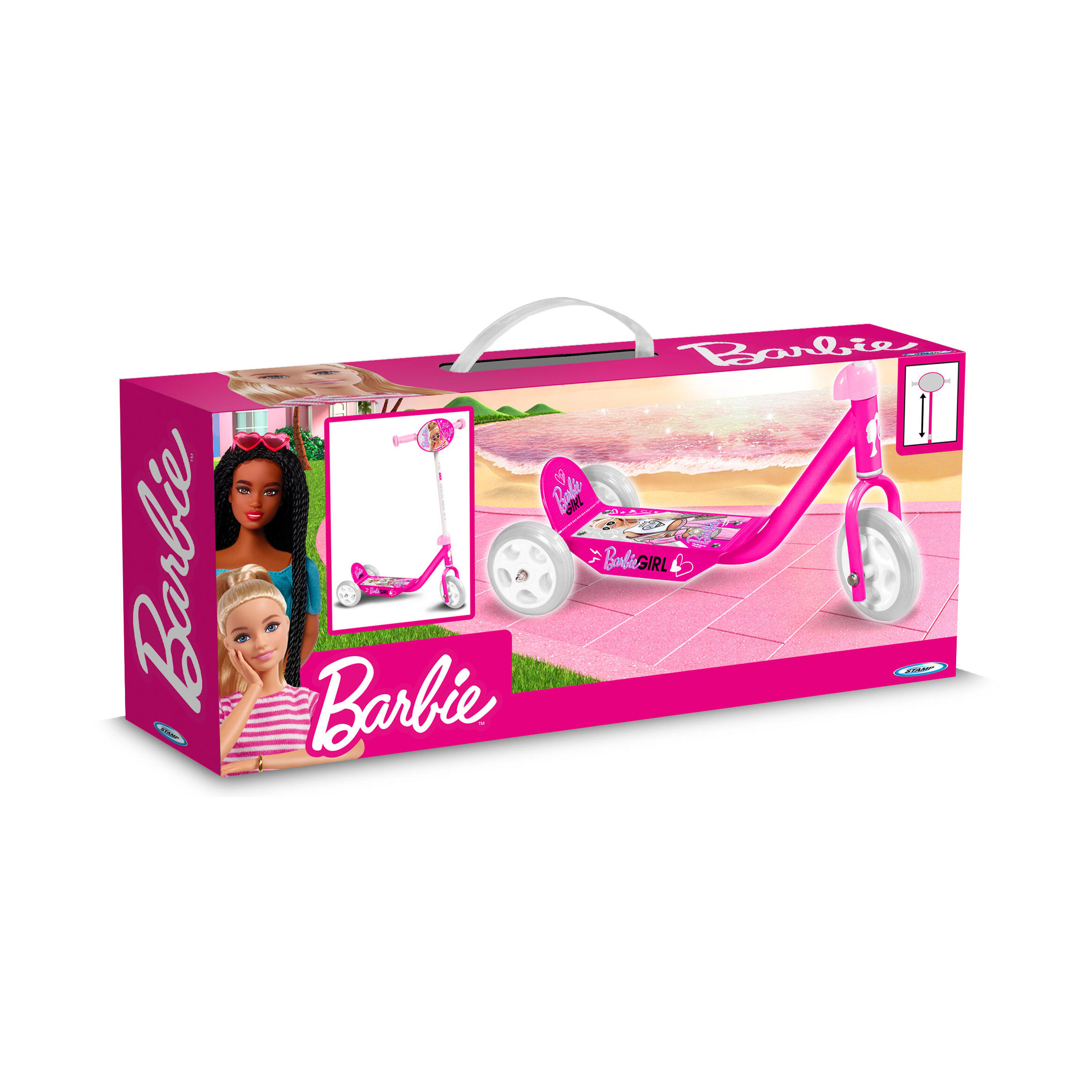 Monopattino per bambini 3 ruote Barbie 2/2