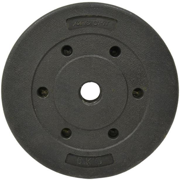 Talerz 5 kg do podnoszenia ciężarów Enero Fit 29,5 mm 2/5