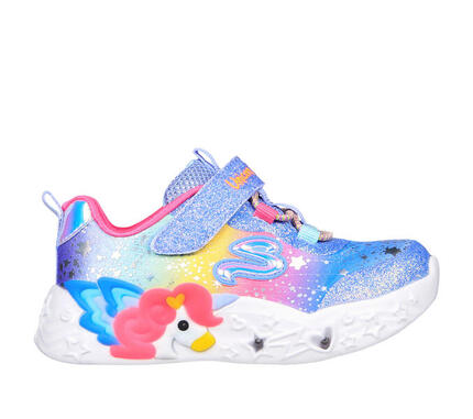 Basket bébé fille Skechers Unicorn Charmer-Twilight Dream