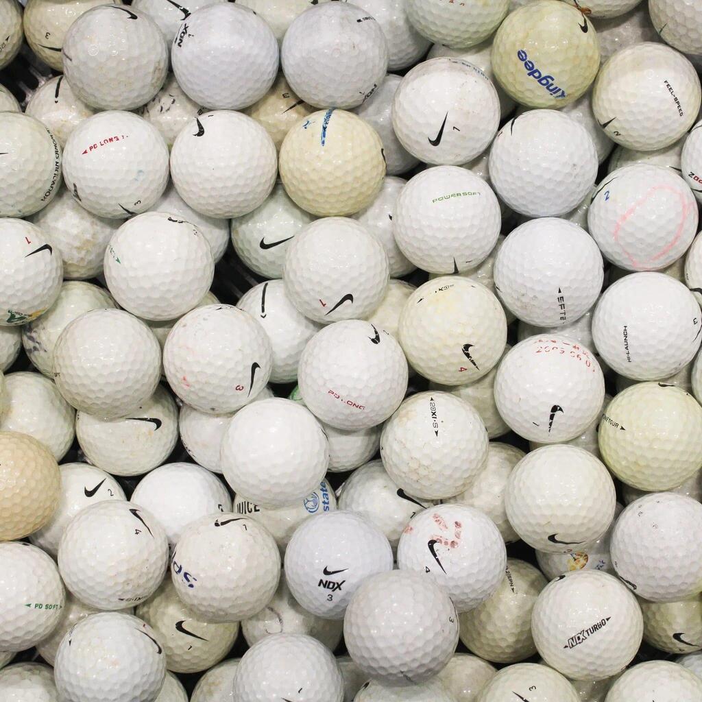 50 Used Nike Mix Golf Balls – Cross Quality