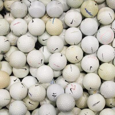 50 gebruikte nike mix golfballen – cross kwaliteit