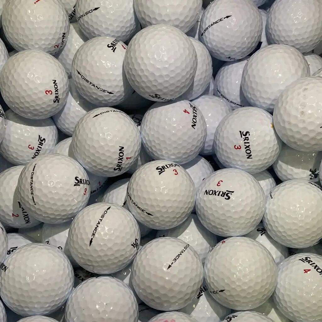 50 Used Srixon Distance Golf Balls – AAAA Quality