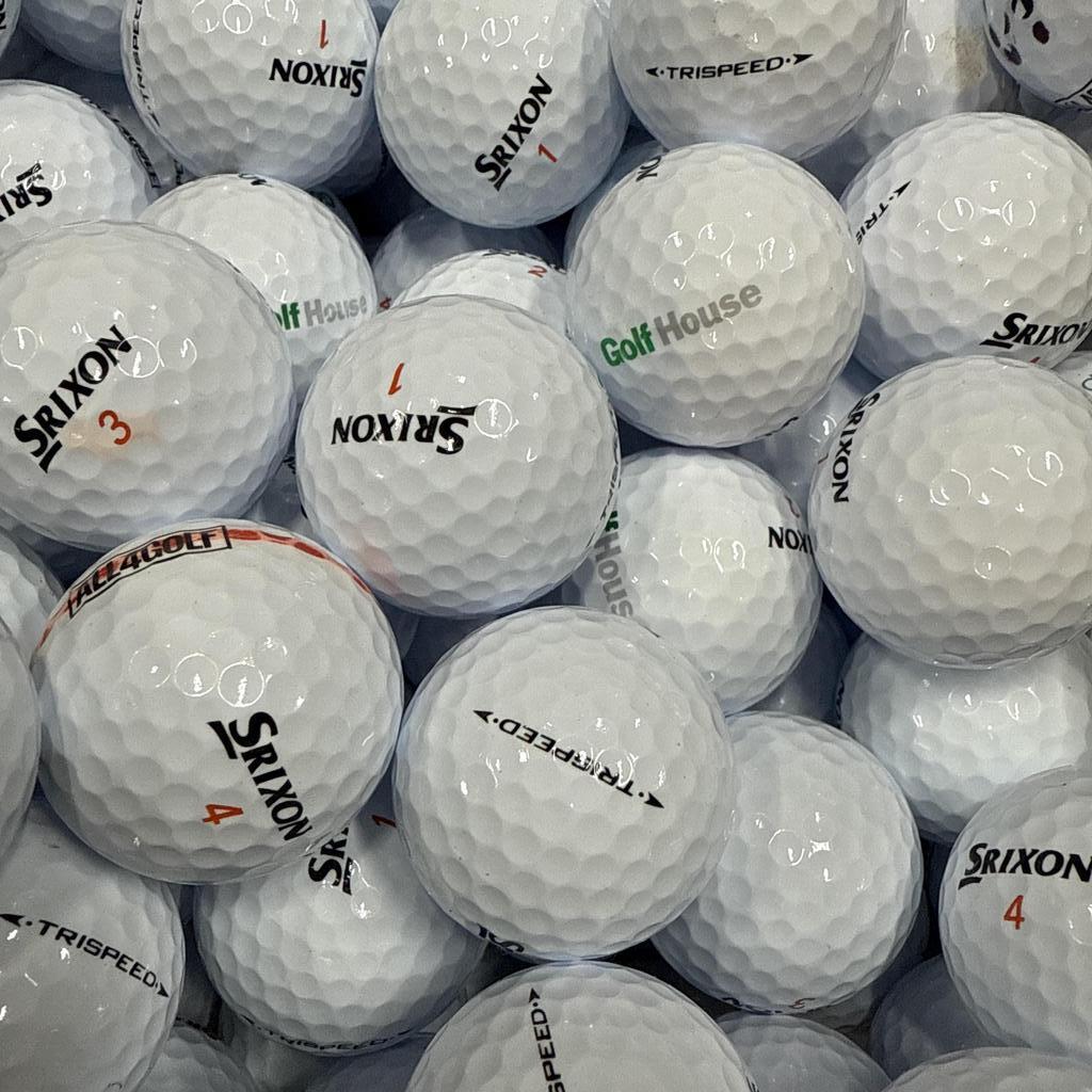 50 Used Srixon TriSpeed Golf Balls – AAAA Quality