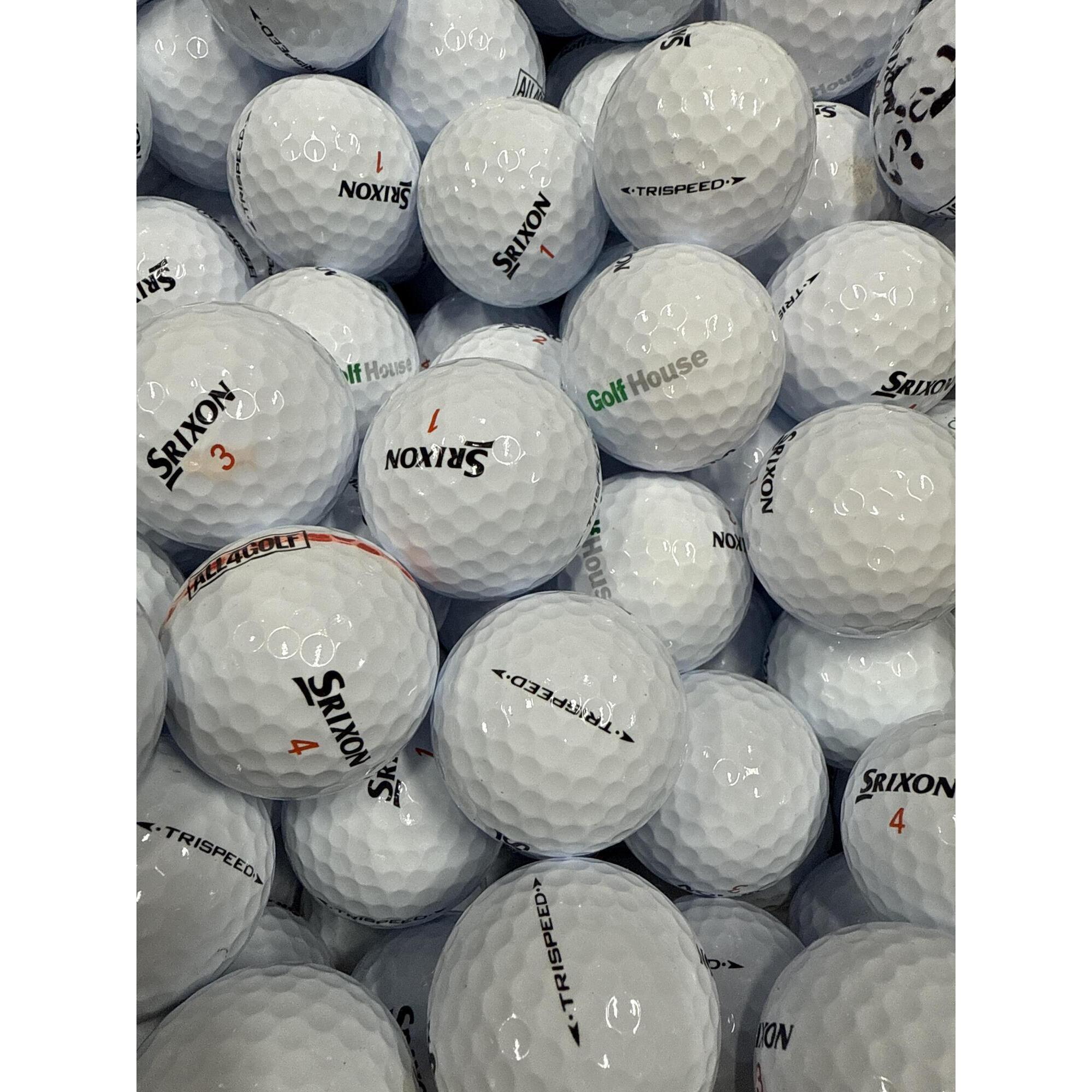Srixon - 50 Balles De Golf Srixon Trispeed D’occasion – Qualité Aaaa - Balle De Golf - 36 Mm - Decathlon