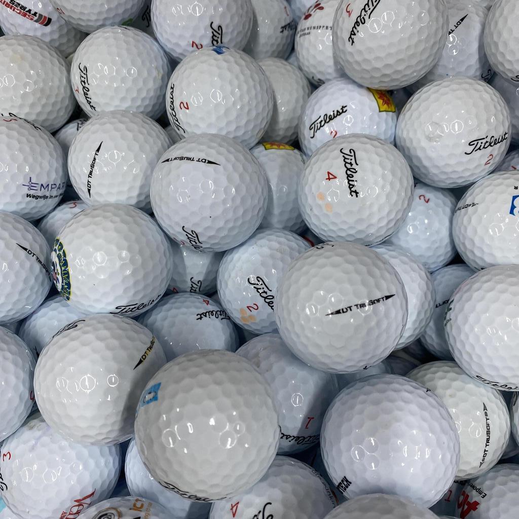 50 Used Titleist DT TruSoft Golf Balls – AAAA Quality