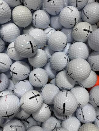 50 Balles de Golf TaylorMade Distance d’Occasion – Qualité Pearl White