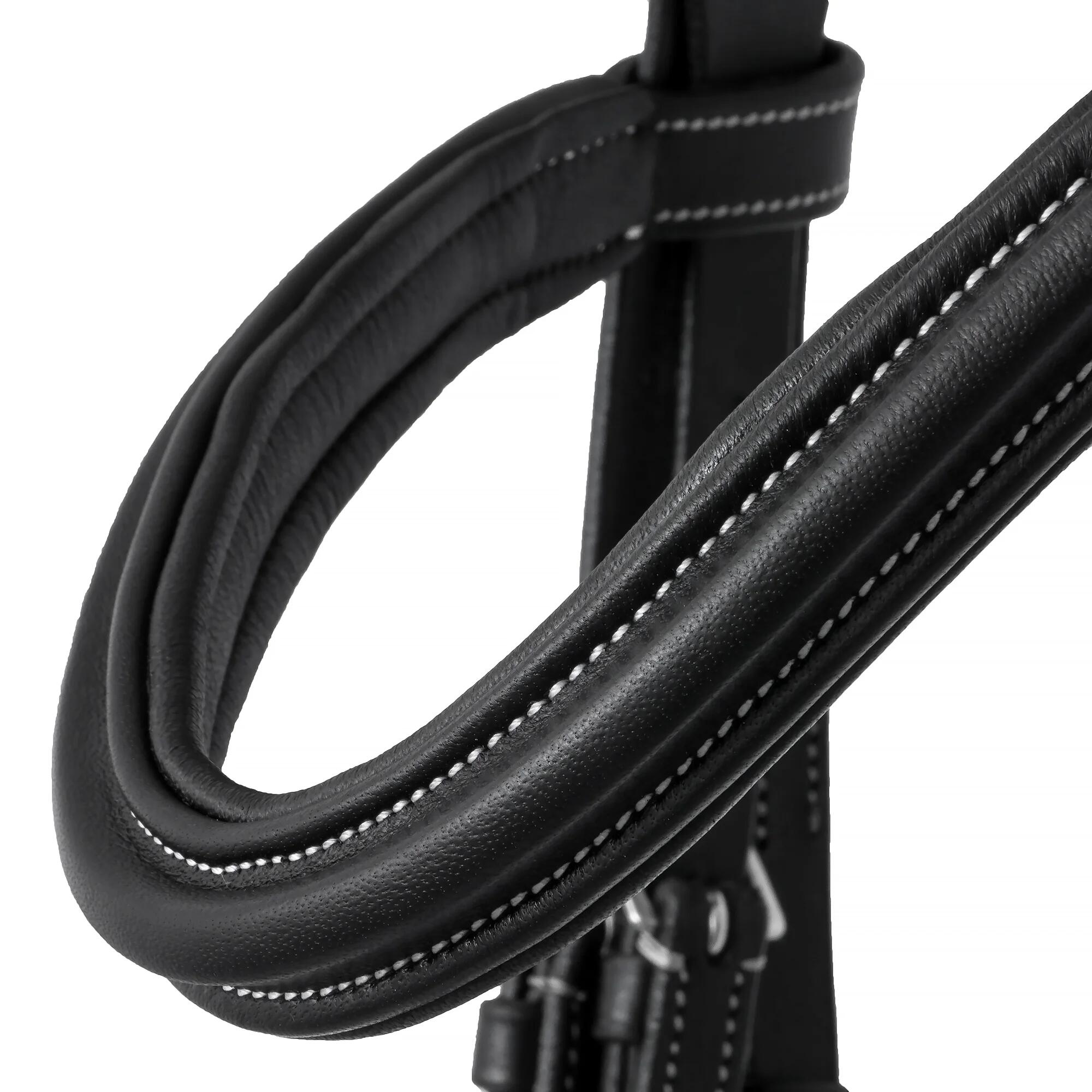 Briglia in cuoio Firebird per cavallo EQUESTRIAN QUEEN 6/7