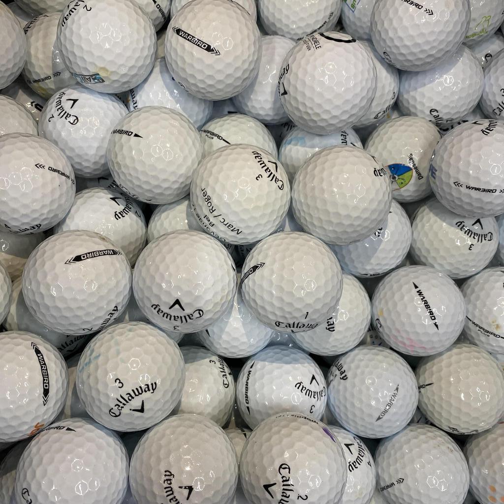 50 Used Callaway Warbird Golf Balls – AAAA Quality