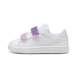 Baskets bébé fille Puma Puma Smash 3.0 L Glitter Velcro V