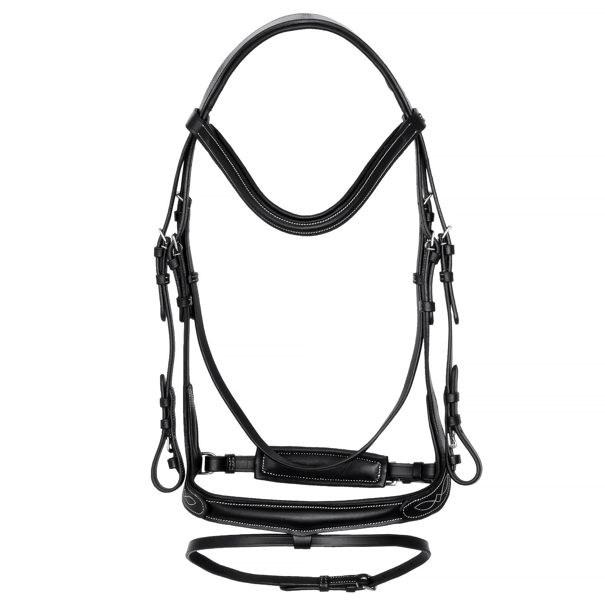 EQUESTRIAN QUEEN Electra briglia anatomica in cuoio per cavalli 3/7