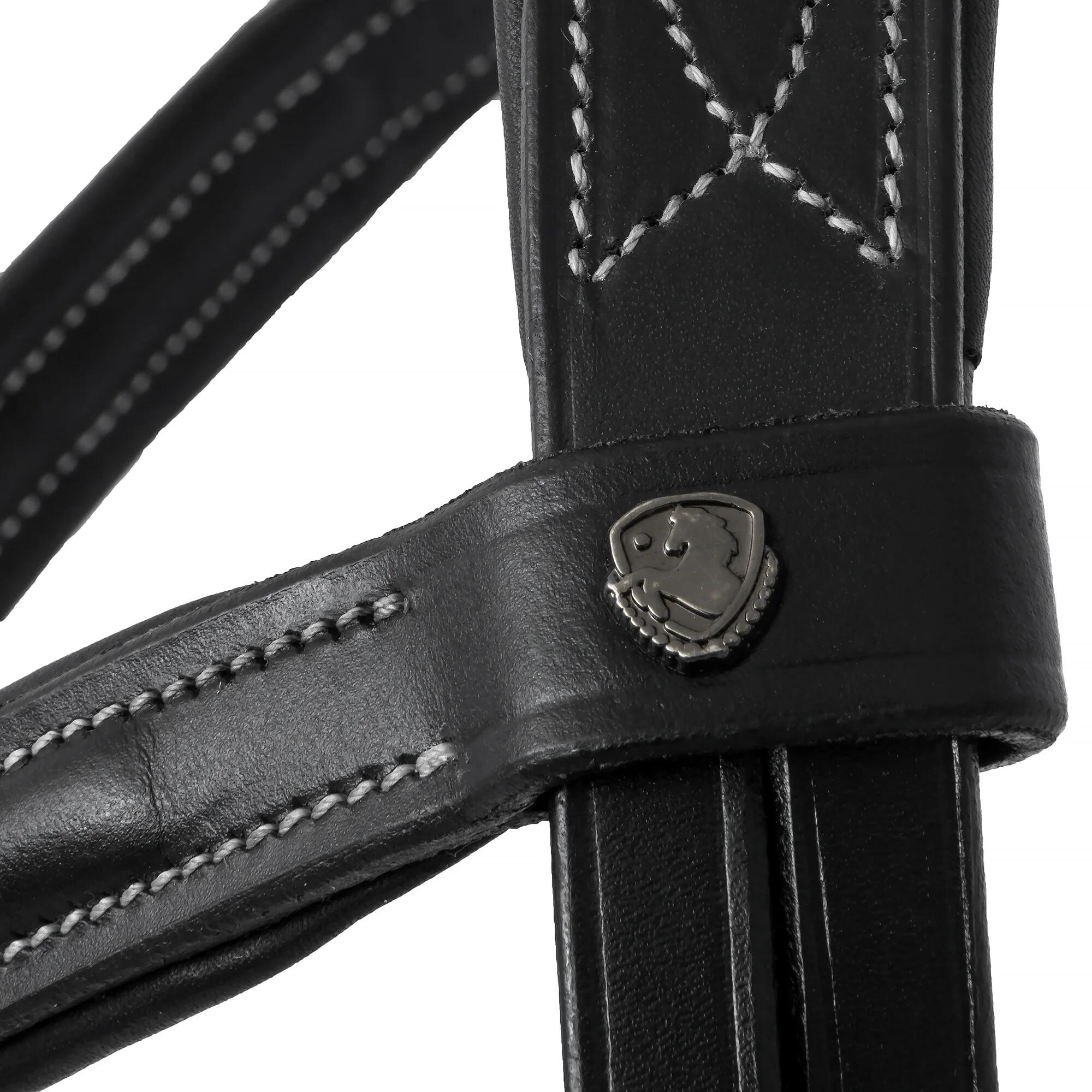 EQUESTRIAN QUEEN Electra briglia anatomica in cuoio per cavalli 7/7