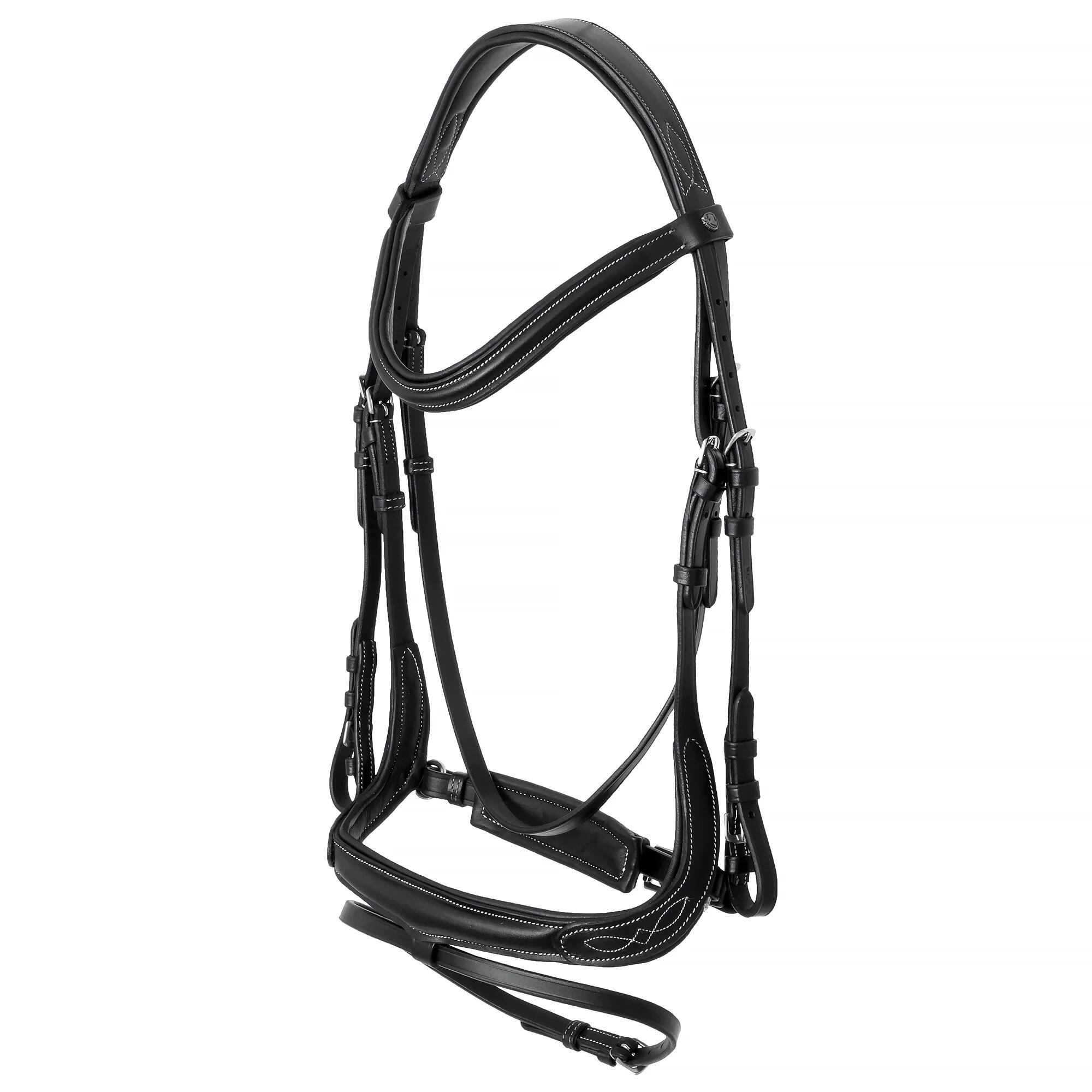 EQUESTRIAN QUEEN Electra briglia anatomica in cuoio per cavalli 4/7