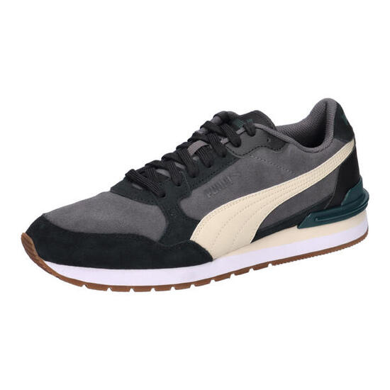 Puma ST Runner v4 SD Unisex Sneaker Schuhe Leder 399665 13 grau/schwarz