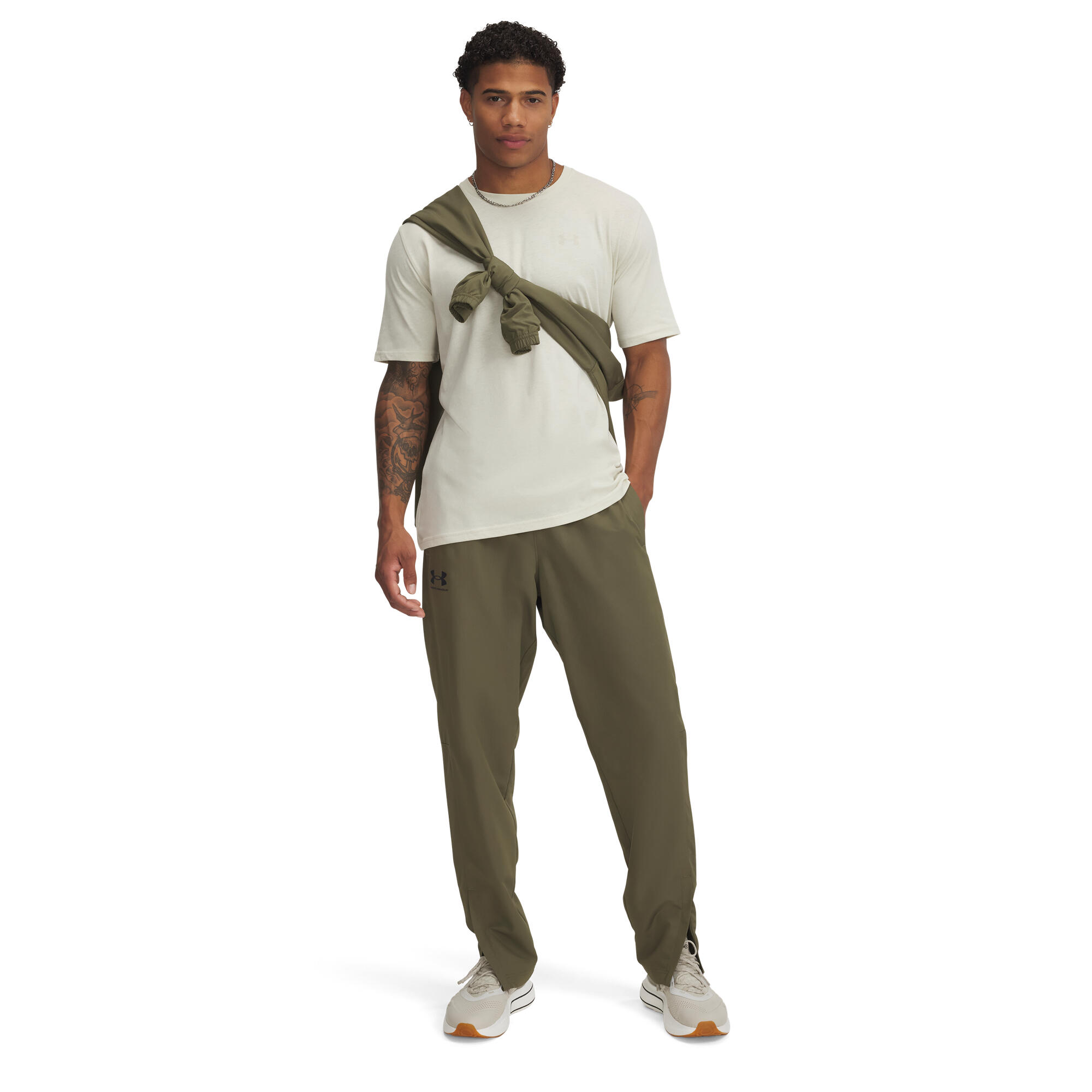 Pantalon Under Armour UA Rival Woven Windbreaker Pant 3/3