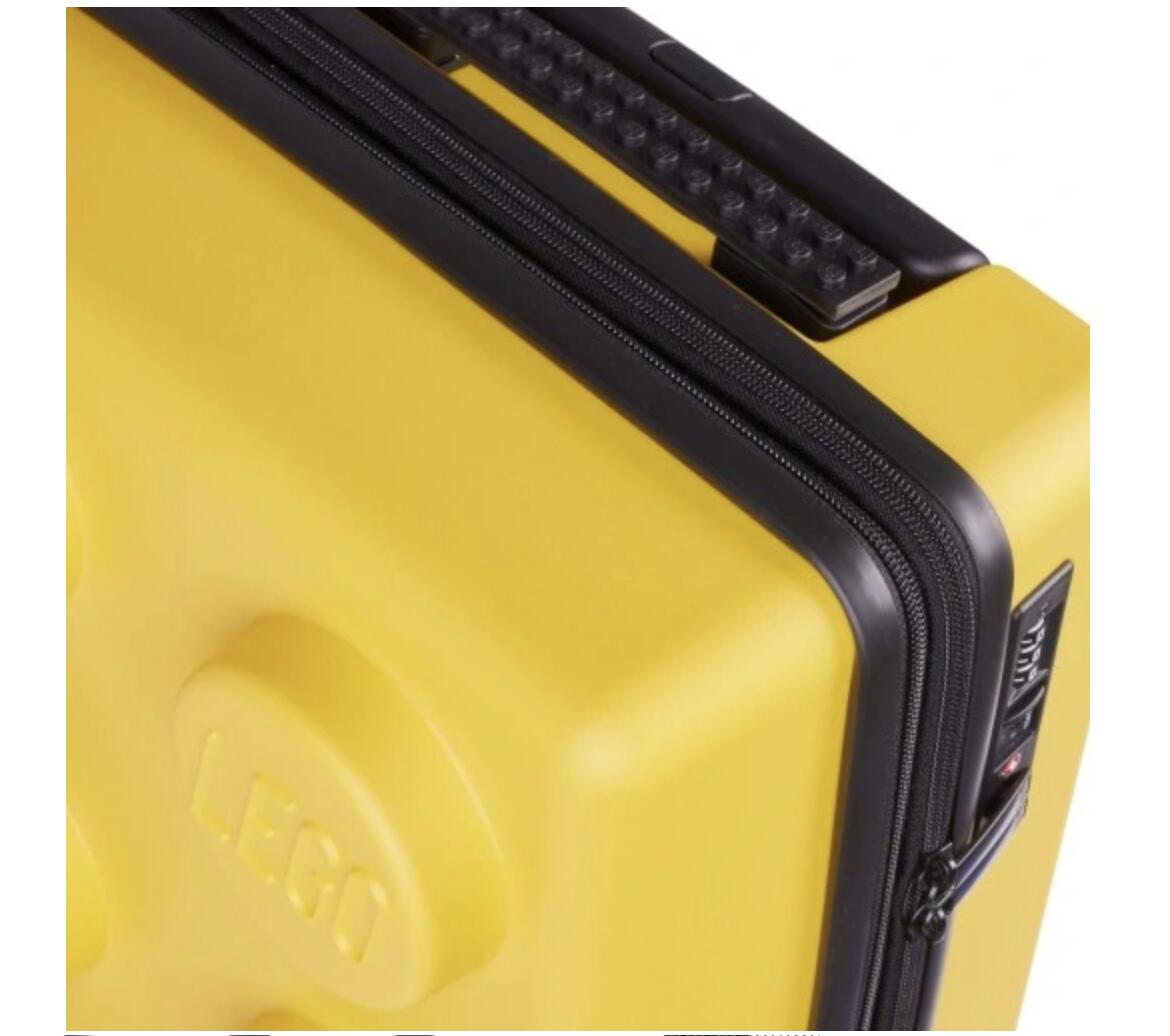 Maleta Trolley LEGO Brick 2X3 Expandible 20" Amarillo 5/6