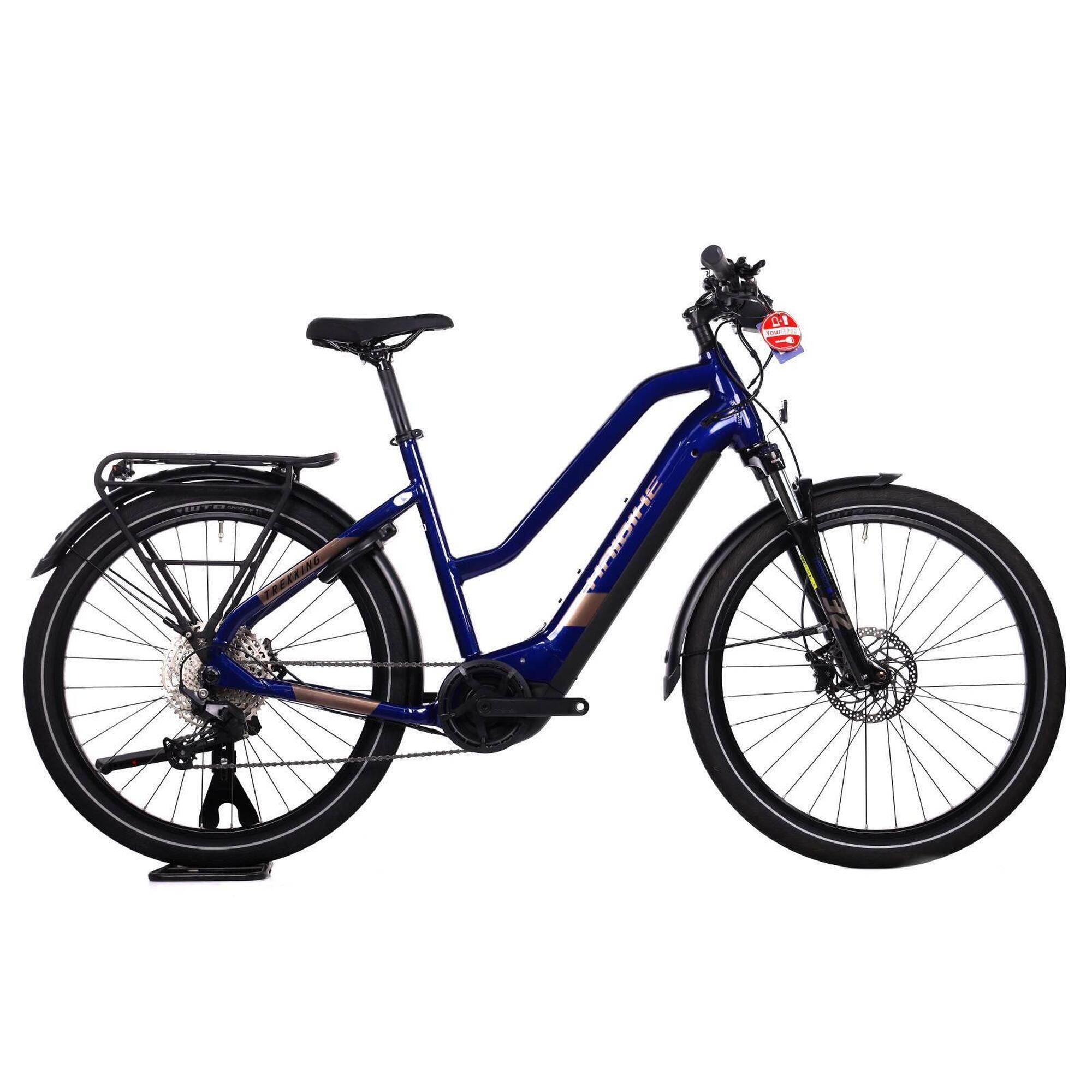 Haibike - Reconditionné - Vélo Électrique - Haibike Trekking - L - Tres Bon - Vélo Tout Terrain - Bleu - 42 M/l - Decathlon