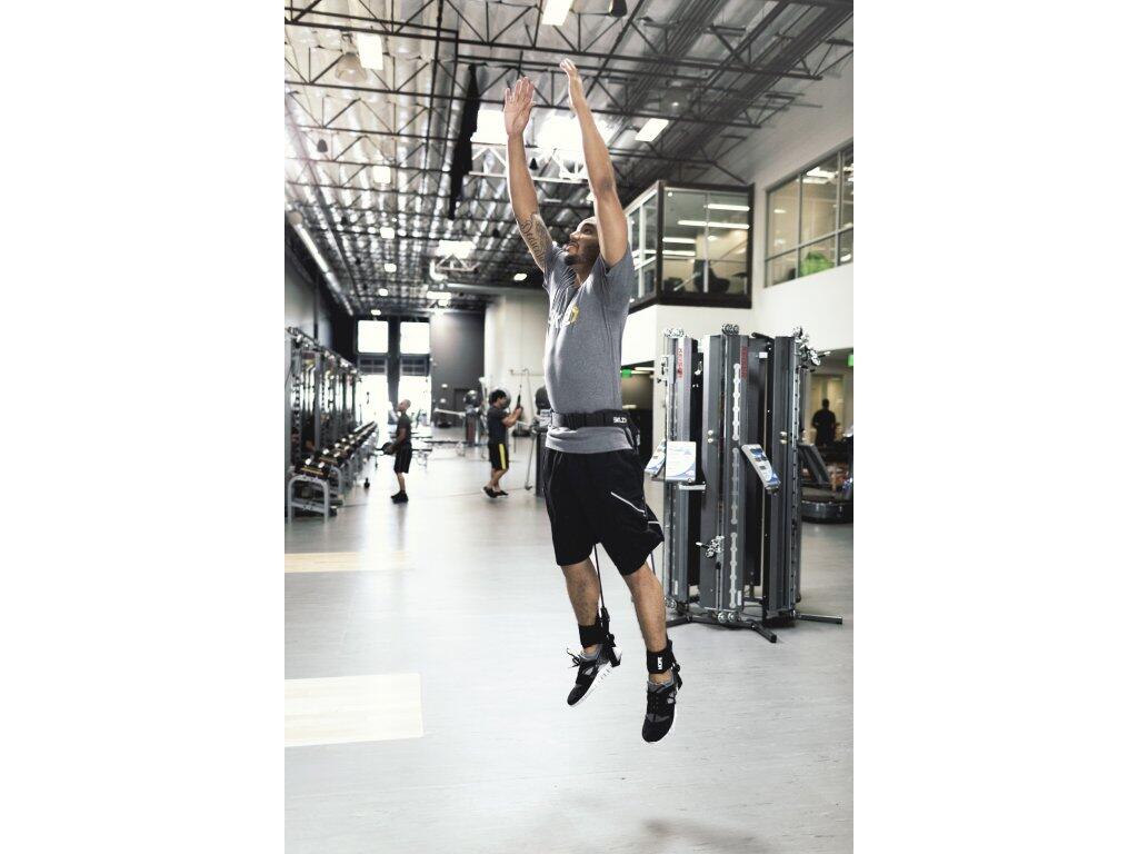 Entraîneur saut vertical HOPZ 2.0 SKLZ noir, élastique réglable 900g 3/6