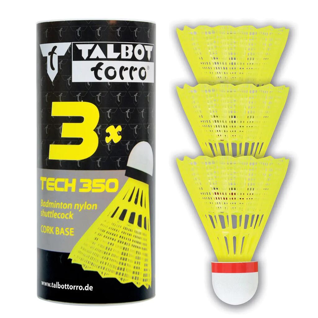 TALBOT TORRO Tech 350 Fast Badminton Shuttlecocks