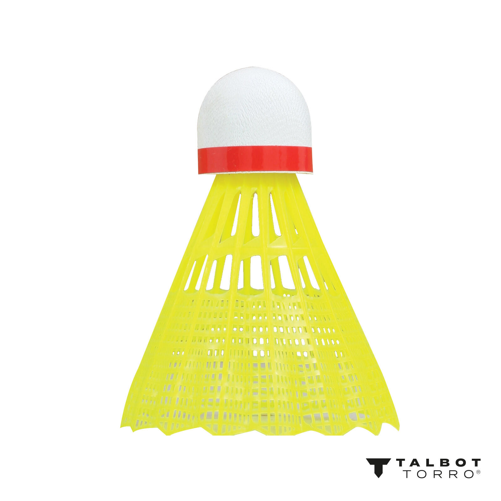 Badmintonbälle TALBOT TORRO Tech 350 Fast 3 Stück - gelb 2/4