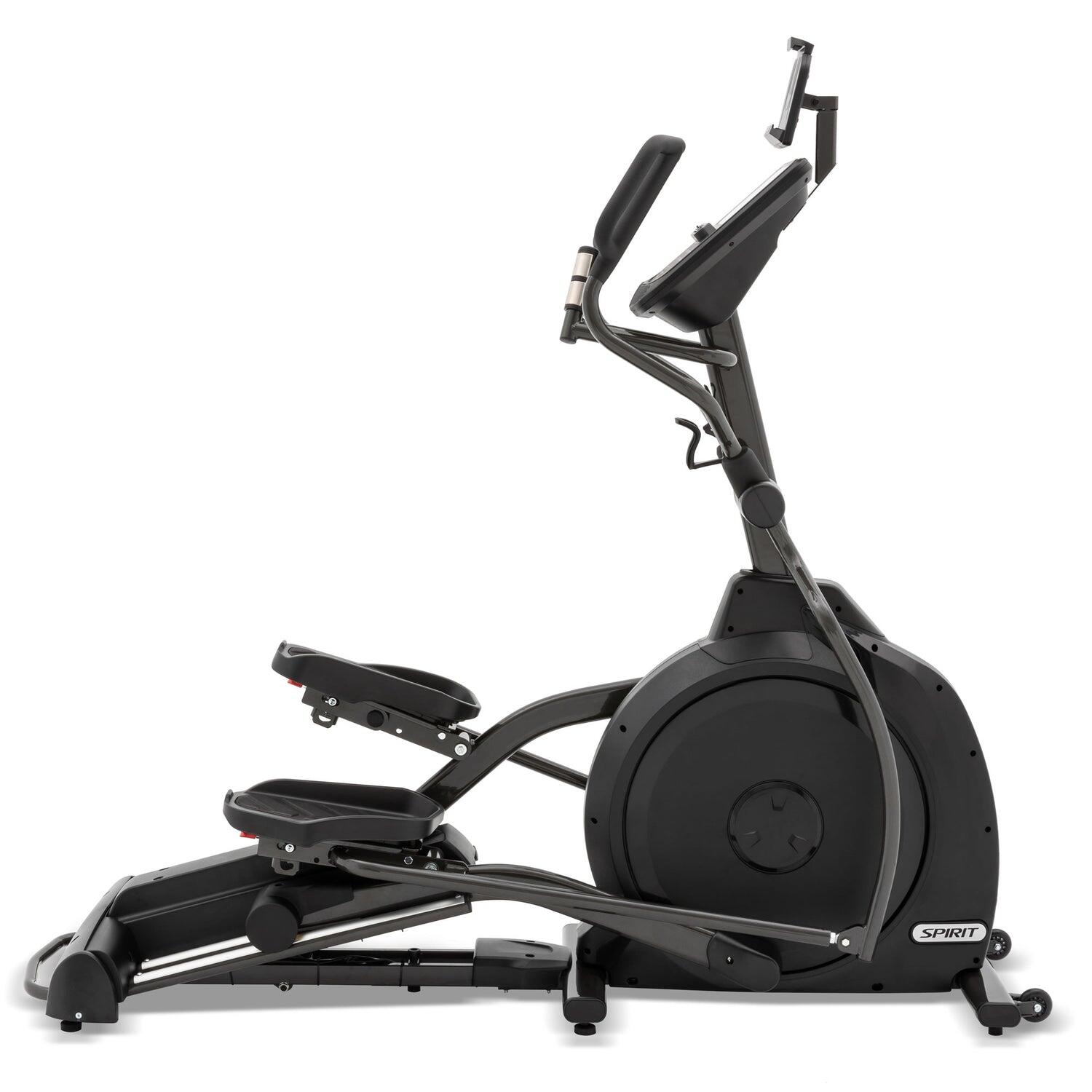 Spirit Crosstrainer XE395 ENT - Touchscreen, Kinomap-/Zwift-kompatibel, Steigung 6/7