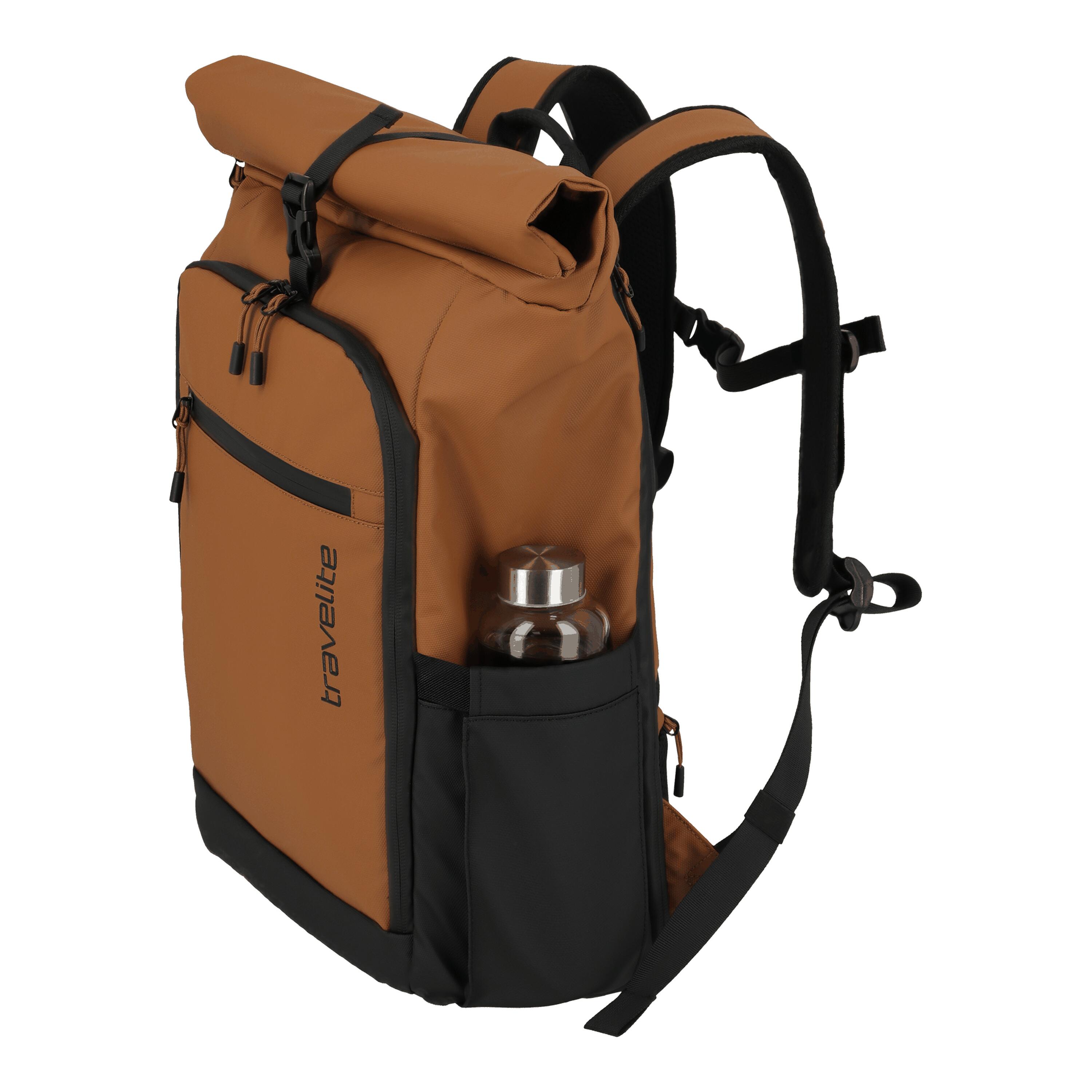 BRIIZE Backpack M Roll-up, Curry 2/7