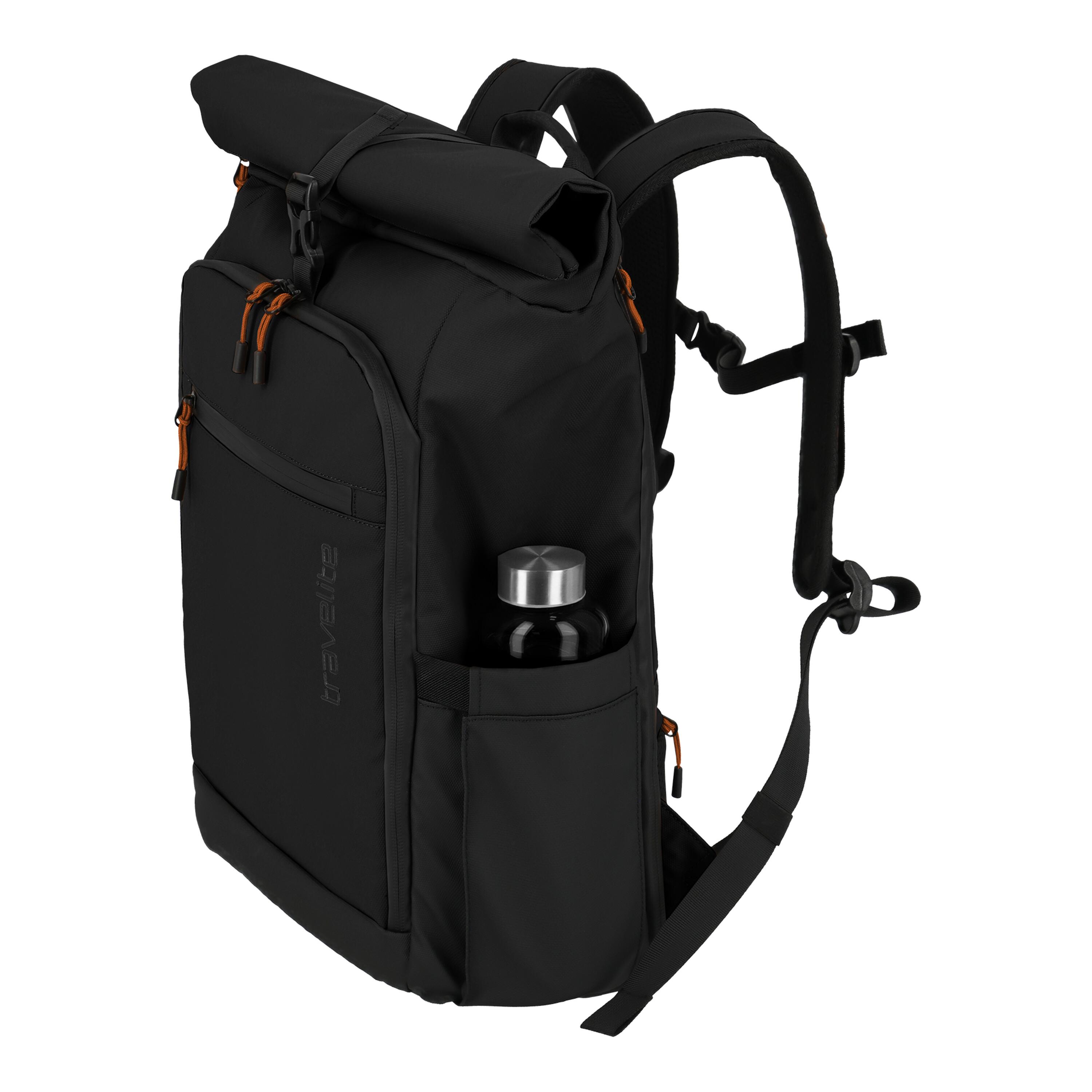 BRIIZE Backpack M Roll-up, Black 2/7