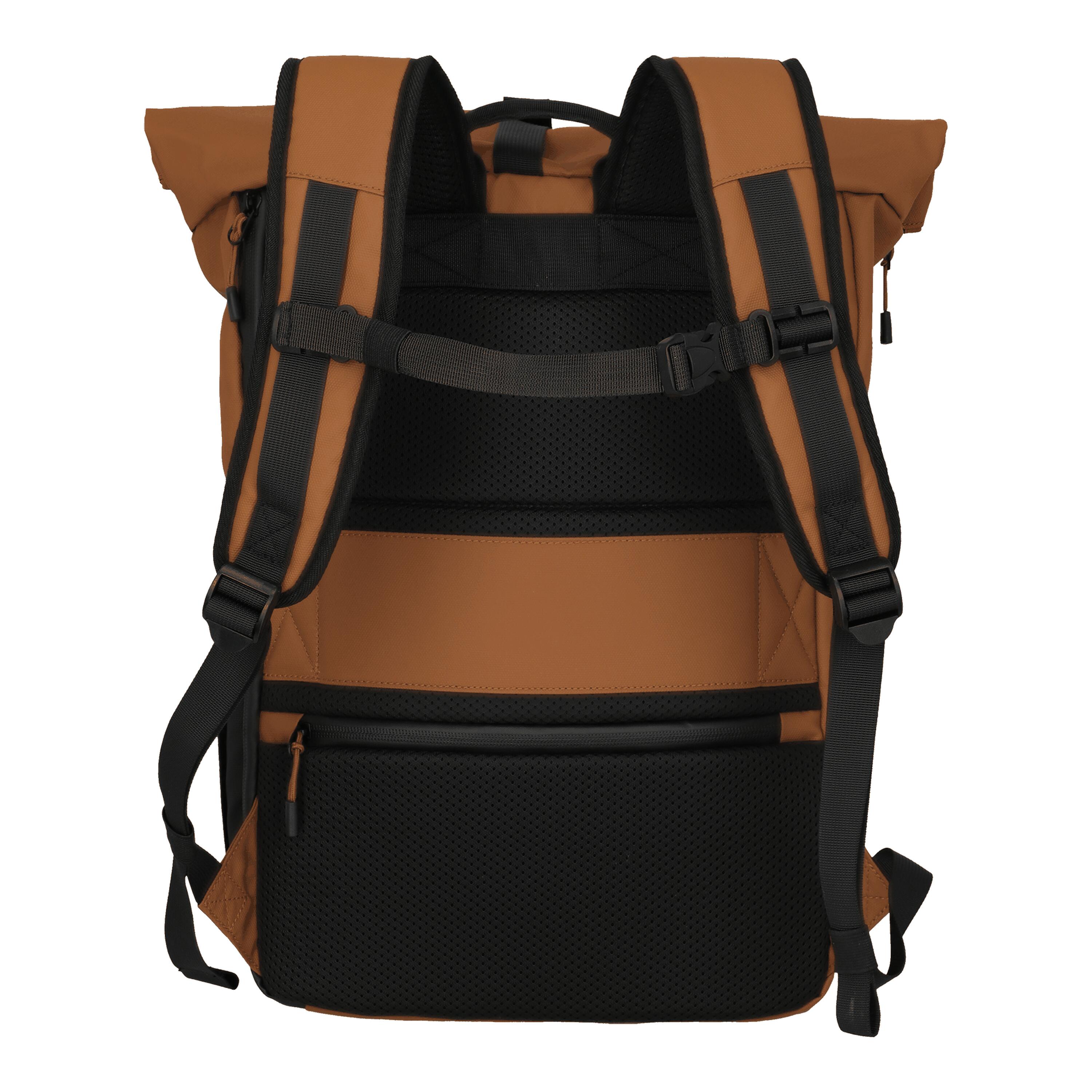 BRIIZE Backpack M Roll-up, Curry 7/7
