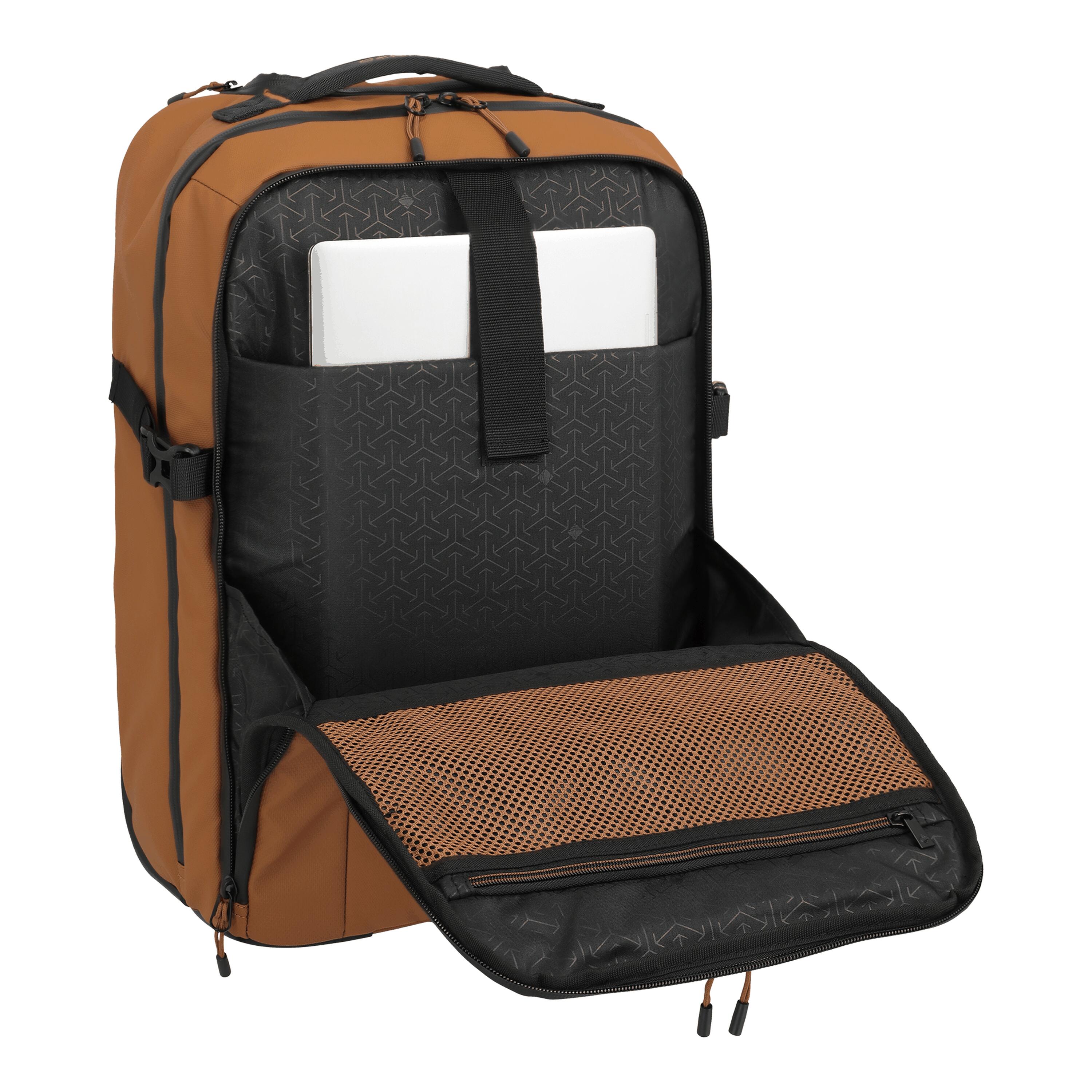 BRIIZE Trolley Backpack 2w, Curry 5/7