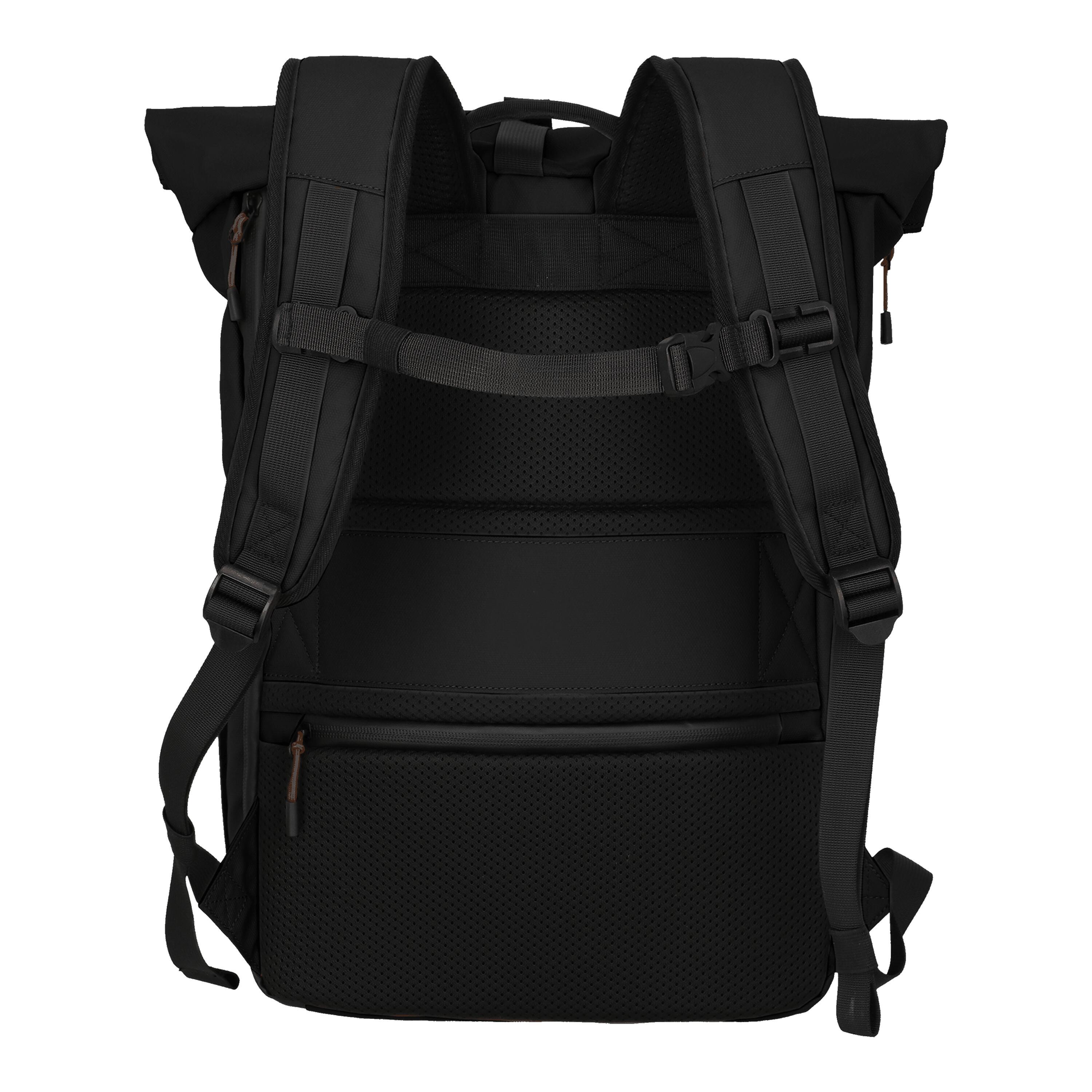 BRIIZE Backpack M Roll-up, Black 7/7