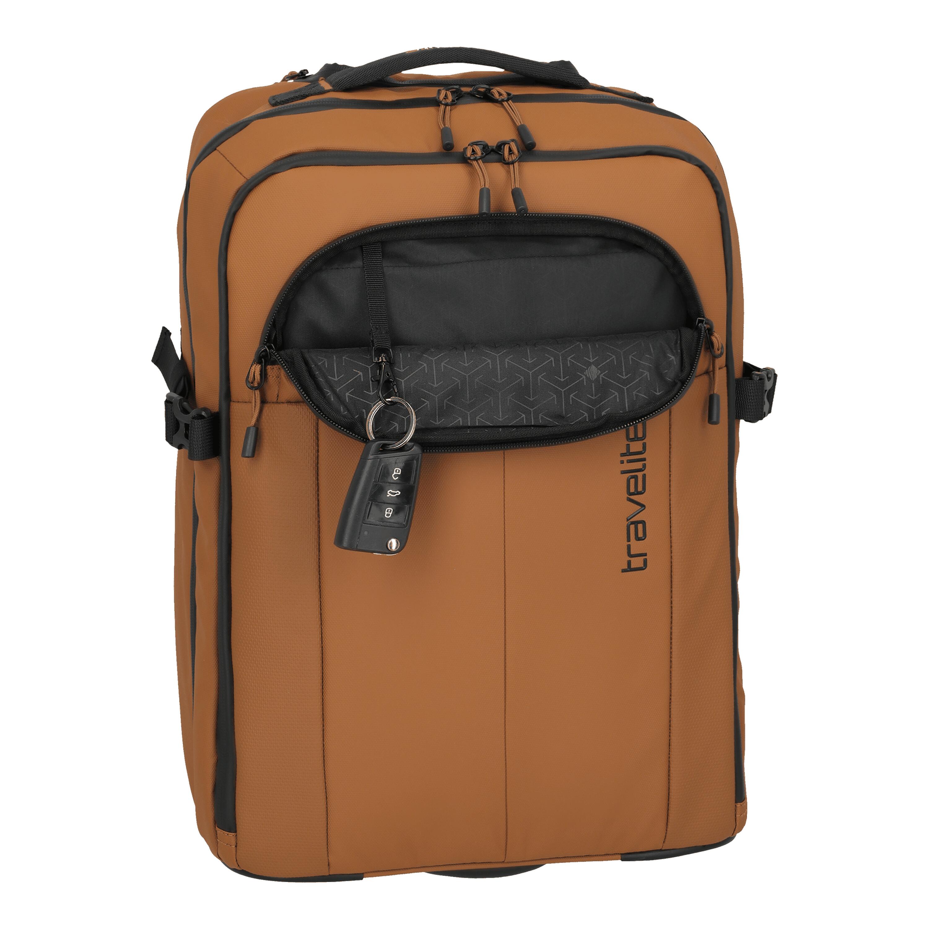 BRIIZE Trolley Backpack 2w, Curry 4/7