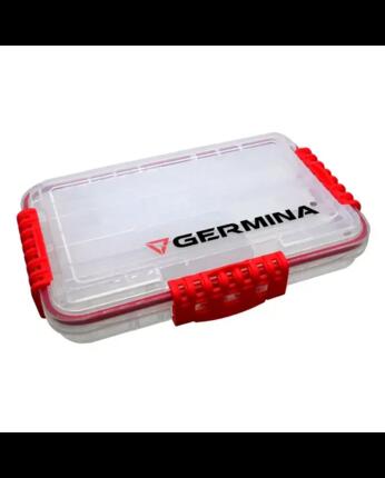Pudełko wędkarskie na przynęte Germina Clear 35.5x22x5.5 cm