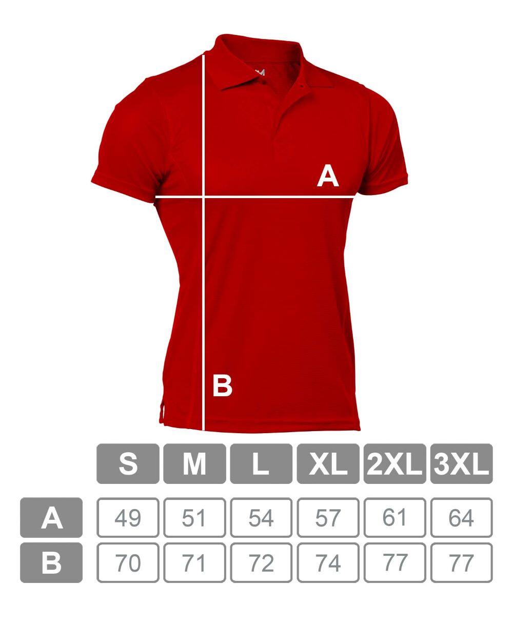 Polo de Homem da Padel Manga Curta Asioka ALTEA Vermelho 100% Poliéster 7/7