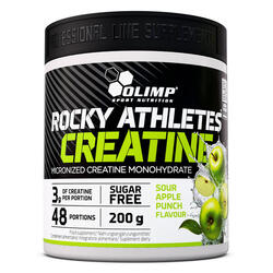 Créatine monohydrate - Rocky Athletes Creatine - Limonade aux Agrumes 200g