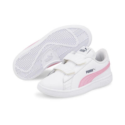 Zapatillas Niños PUMA Smash v2 Leather Blanco