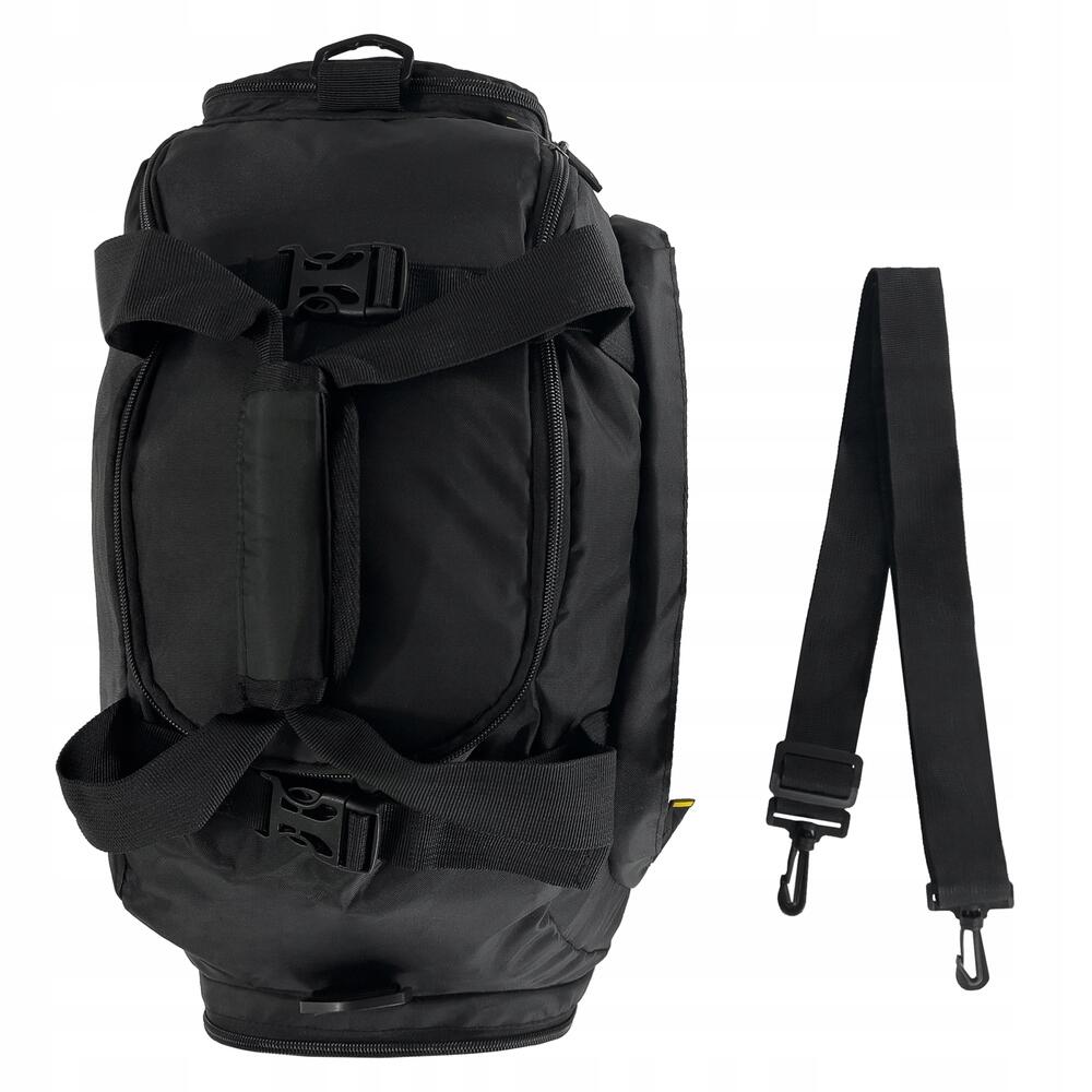Borsa sportiva Wozinsky WSB-B01 16L nera convertibile in zaino 5/7
