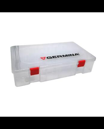 Pudełko wędkarskie na przynętę Germina Clear 36x22.5x8 cm