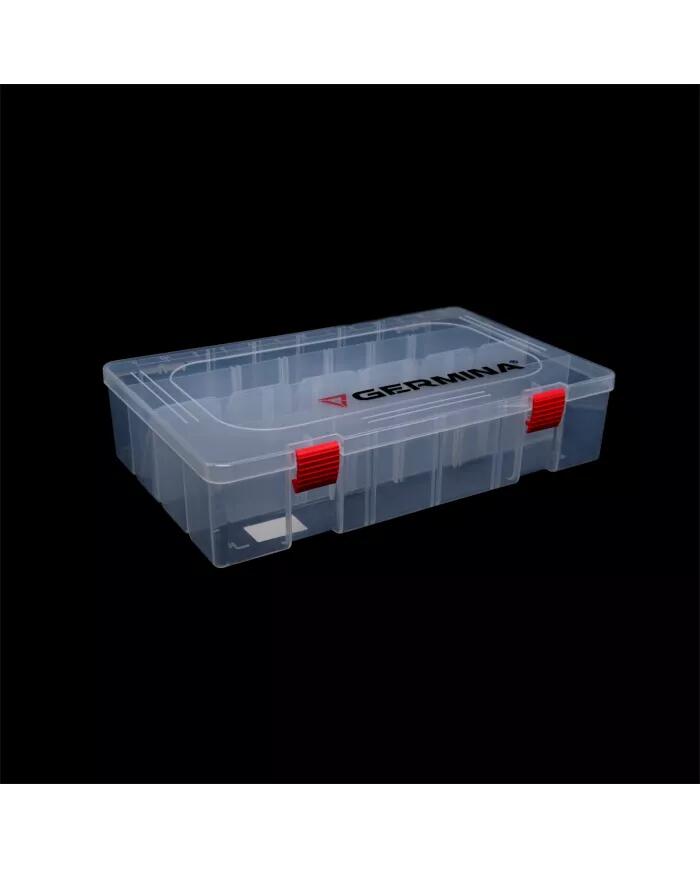 Pudełko wędkarskie na przynętę Germina Clear 36x22.5x8 cm 3/3
