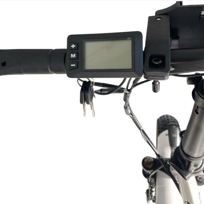 Bici elettrica pieghevole Marsili Fat e-bike alluminio 250w 3/3
