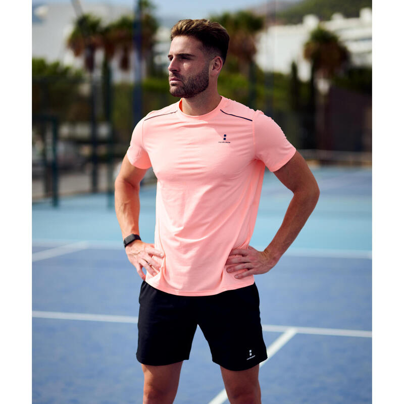 Tricou bărbați Tennis/Padel Performance Coral