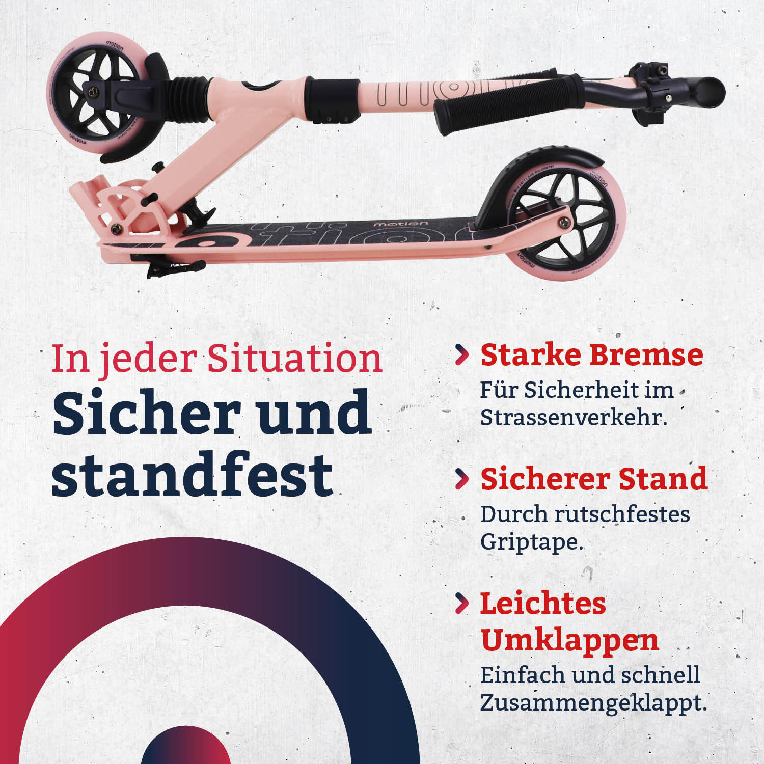 Scooter  Smartway+ 145mm  Rosa 4/7