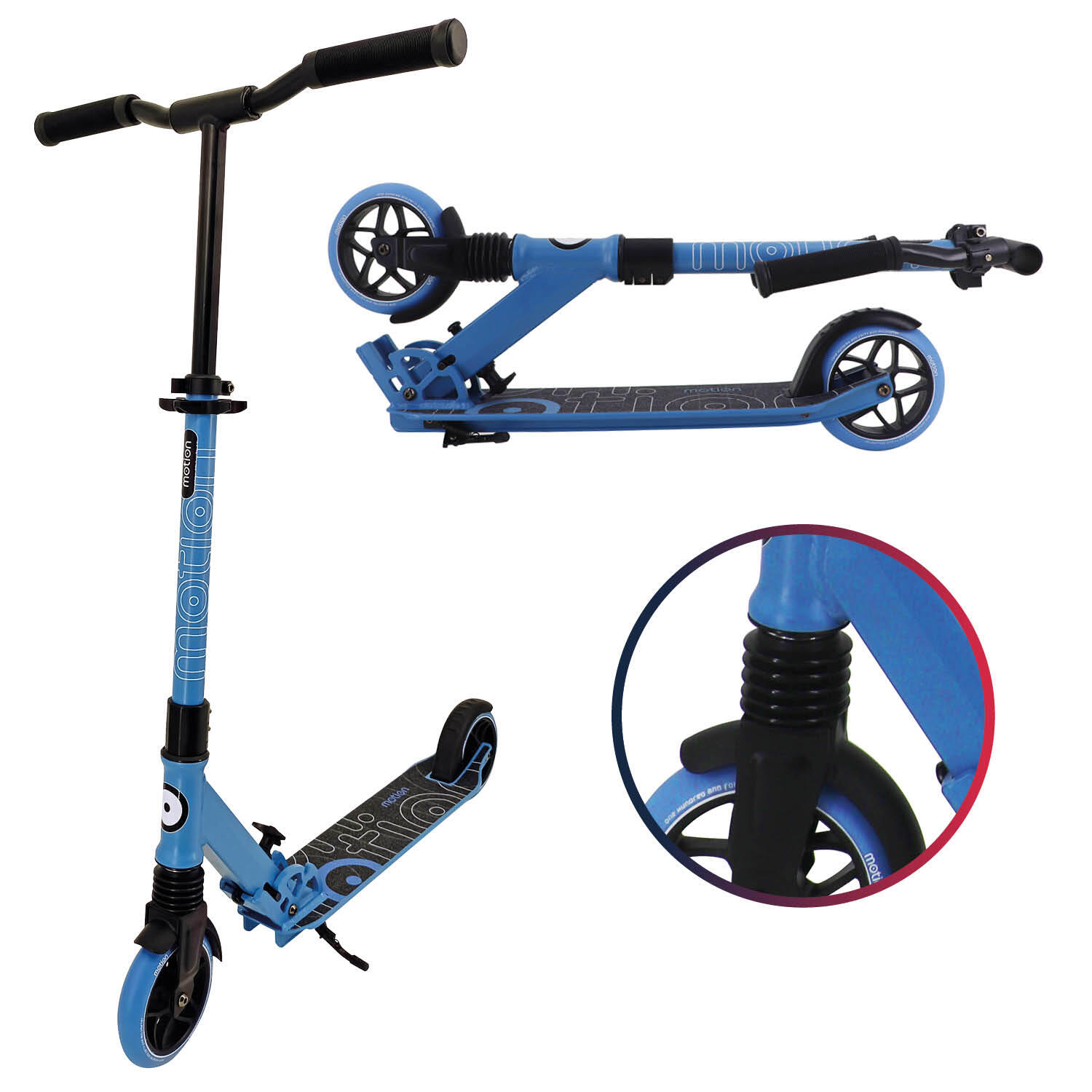 MOTION SCOOTER Scooter  Smartway+ 145mm  Blau