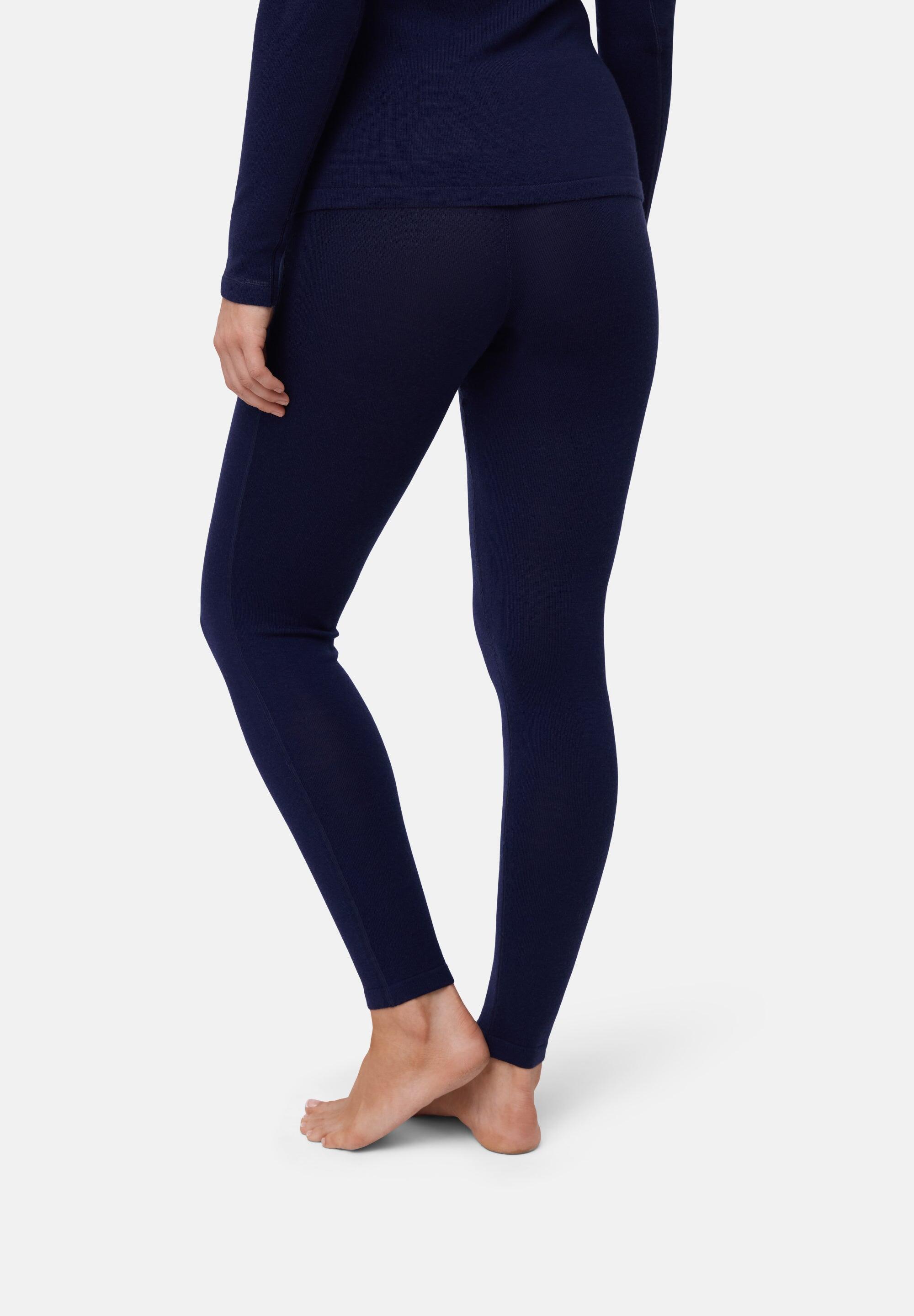 Leggings termicas femininas la merino extrema para frio 3/6