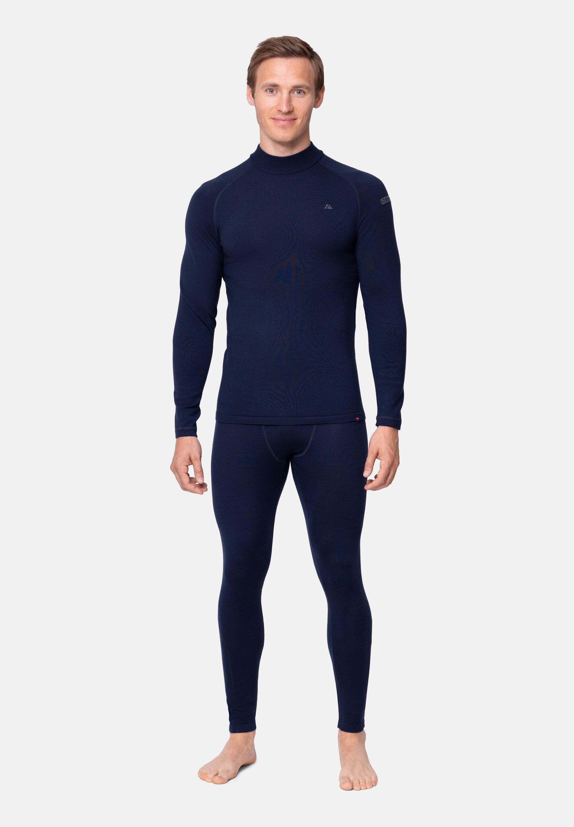 Mallas térmicas hombre lana merina extrema para clima frío 4/6